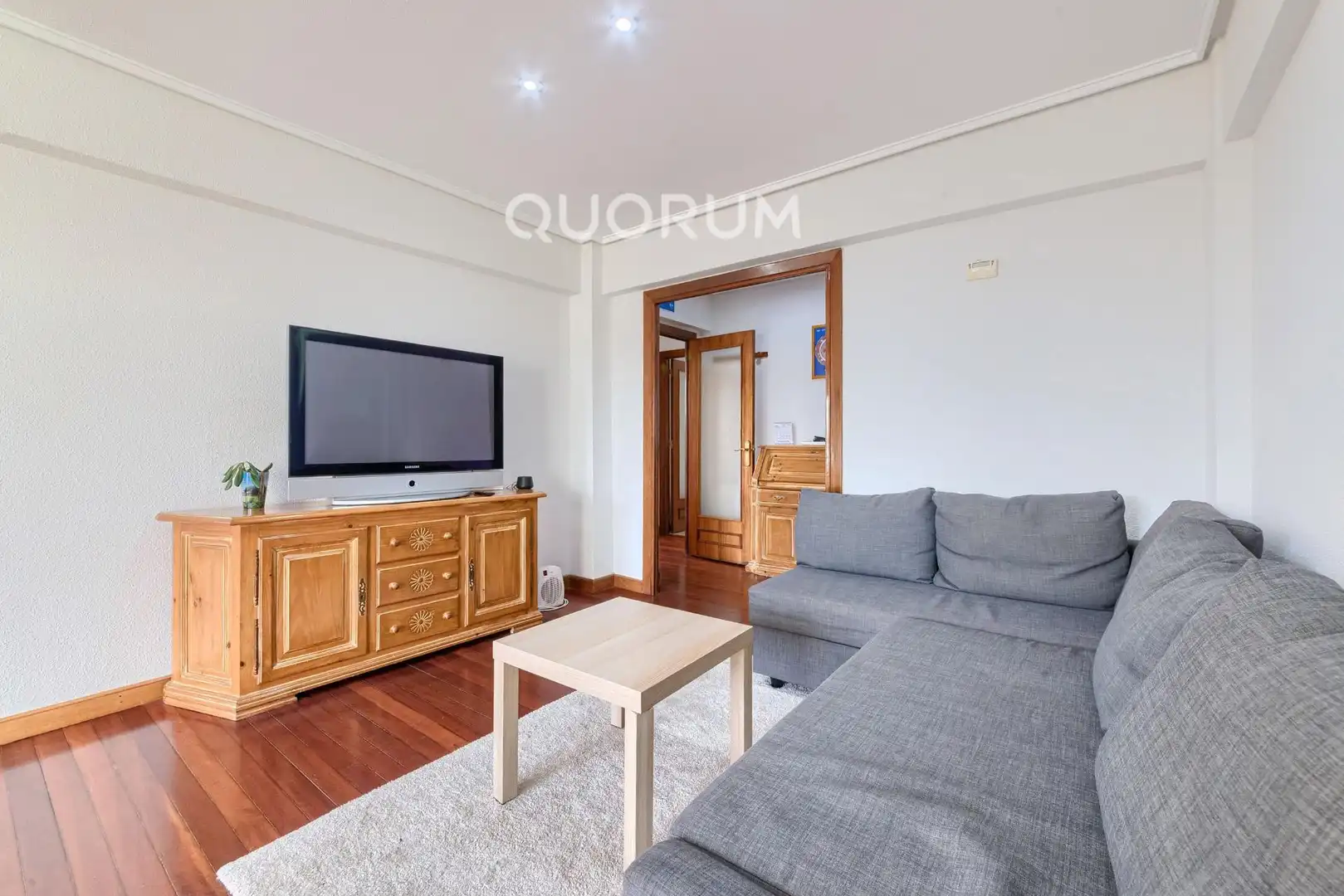 Sala de estar de Piso en venta en Sopela con Calefacción, Terraza y Trastero
