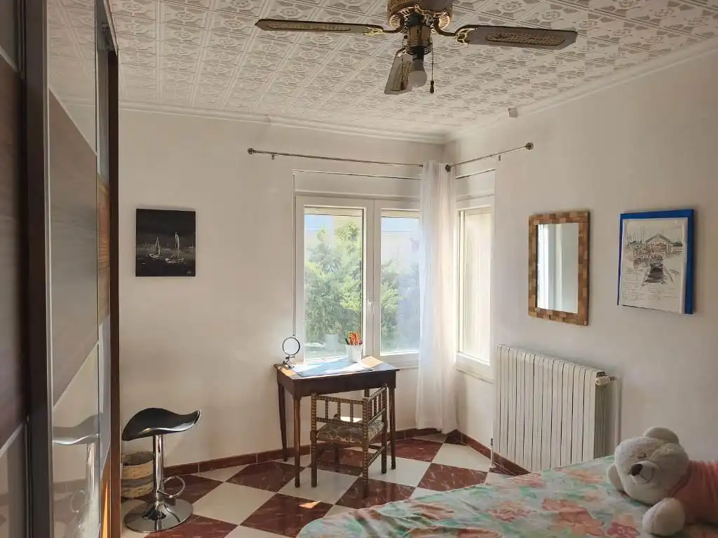 Schlafzimmer von Haus oder Chalet zum Verkauf in Cartagena mit Klimaanlage, Heizung und Privatgarten