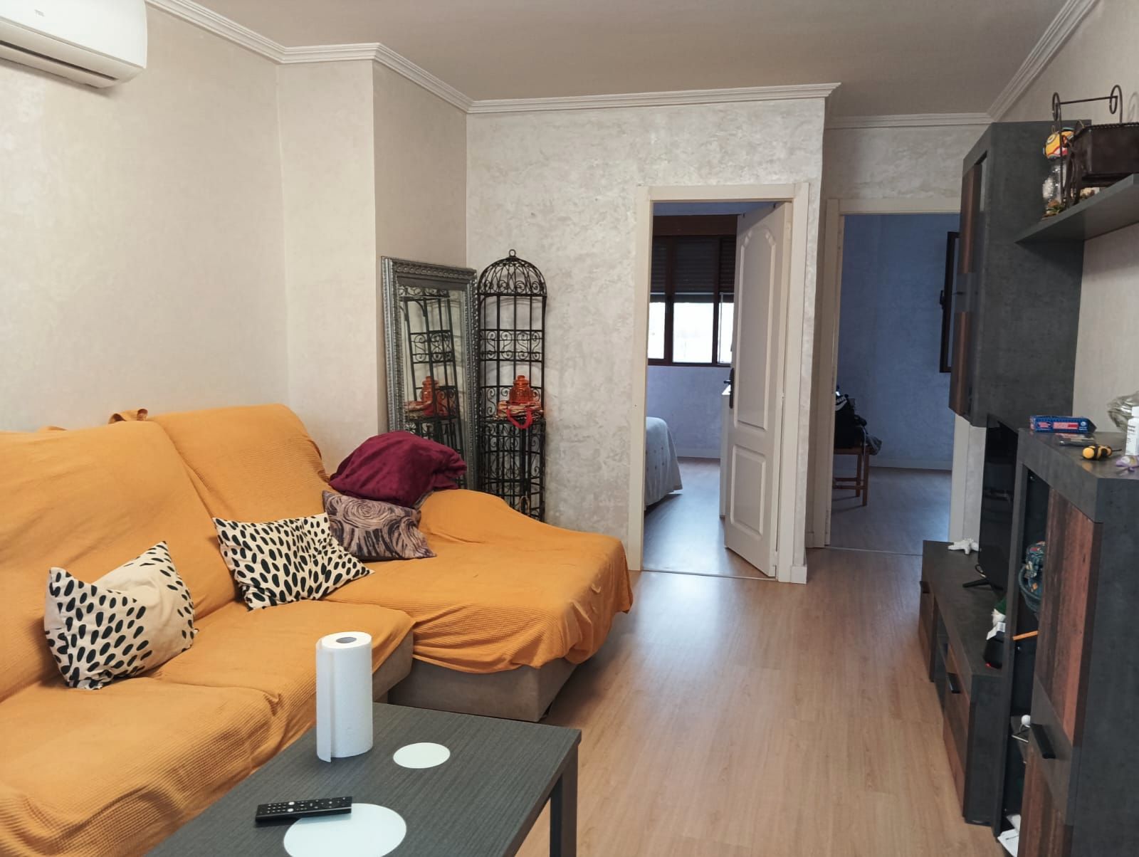 Sala d'estar de Casa o xalet en venda en  Murcia Capital amb Aire condicionat, Terrassa i Moblat