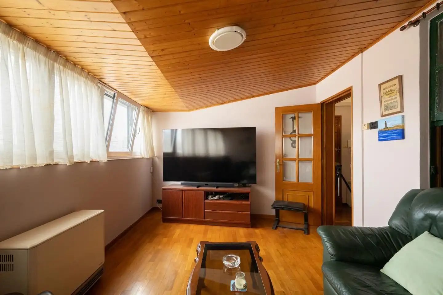 Sala de estar de Piso en venta en A Coruña Capital  con Calefacción