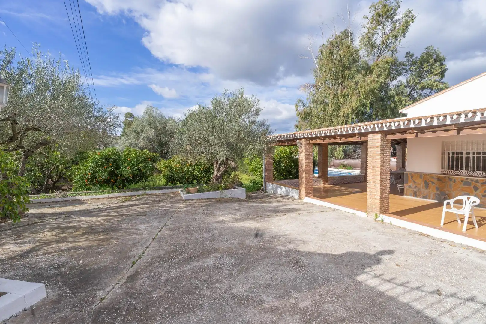 Jardín de Casa o chalet de alquiler en Alhaurín El Grande con Jardín privado, Terraza y Amueblado