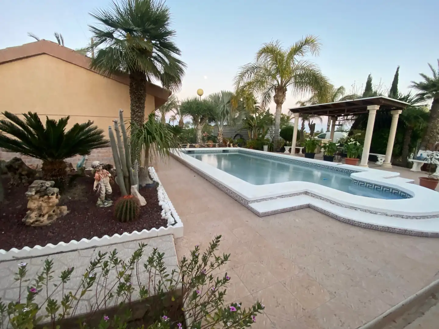 Piscina de Finca rústica en venda en Elche / Elx amb Jardí privat, Terrassa i Piscina