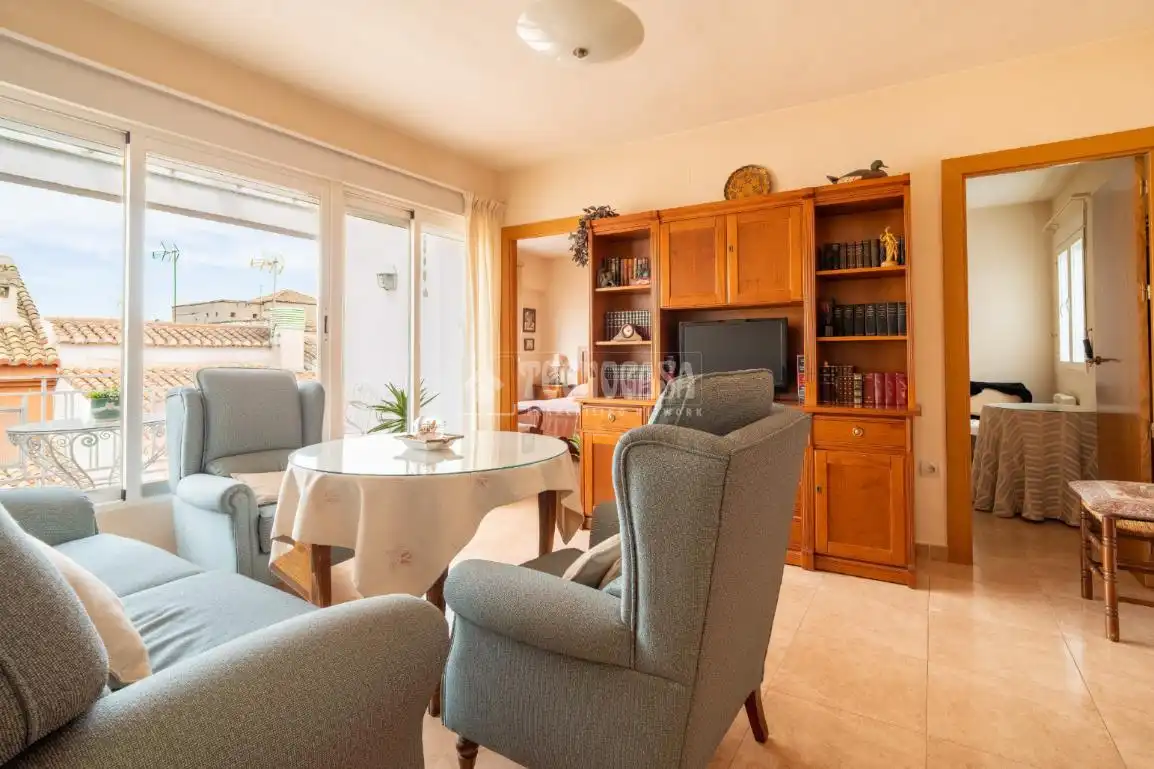 Sala de estar de Piso en venta en Granada