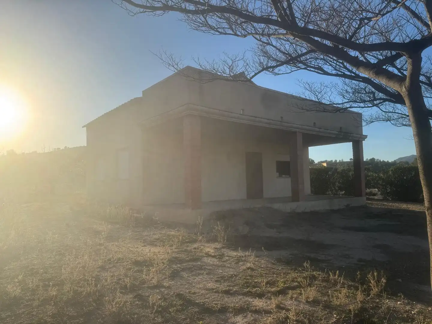 Vista exterior de Casa o xalet en venda en Castalla amb Terrassa