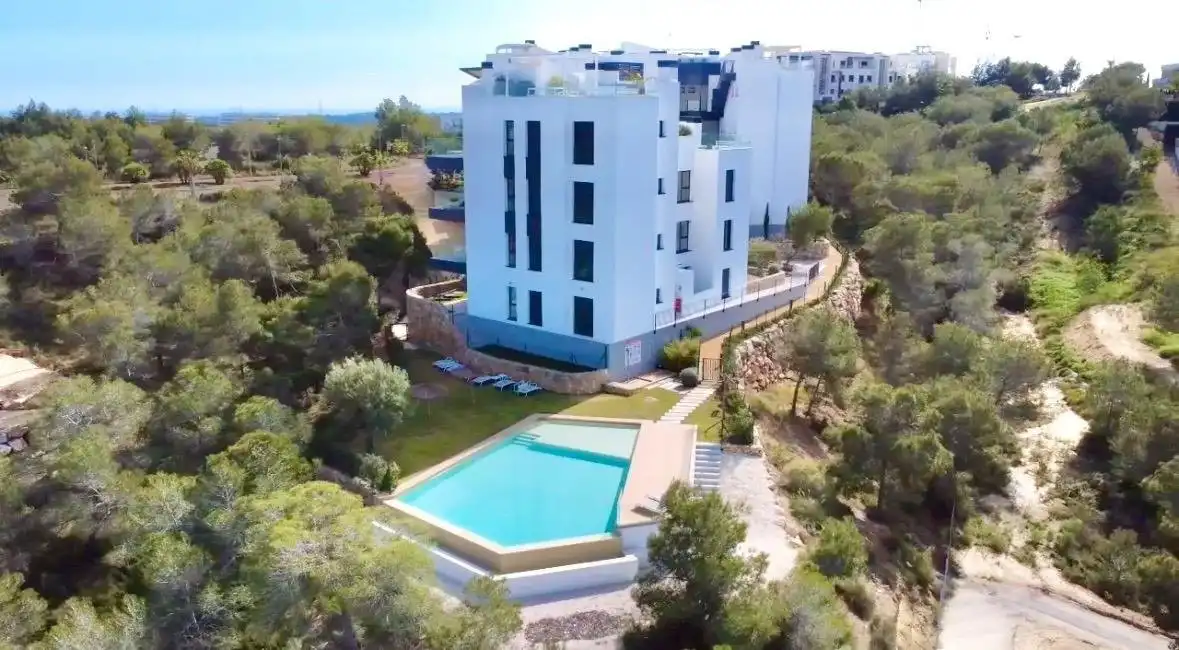 Piscina de Apartamento en venta en San Miguel de Salinas con Calefacción, Piscina y Amueblado