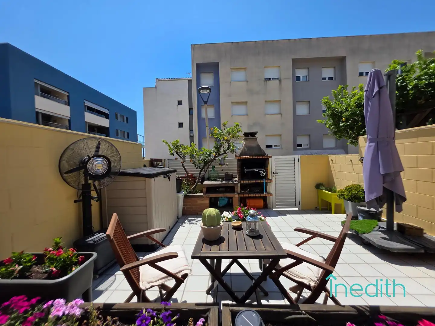 Terraza de Casa o chalet en venta en Cubelles con Aire acondicionado, Calefacción y Jardín privado