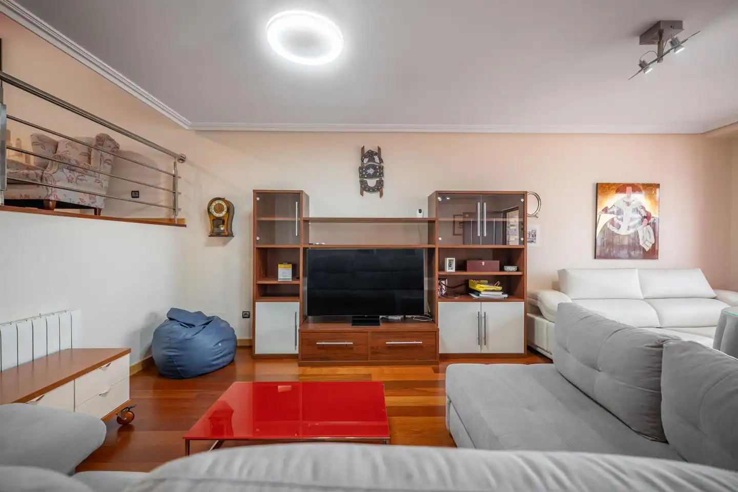 Sala de estar de Casa adosada en venta en Ávila con Calefacción, Jardín privado y Terraza
