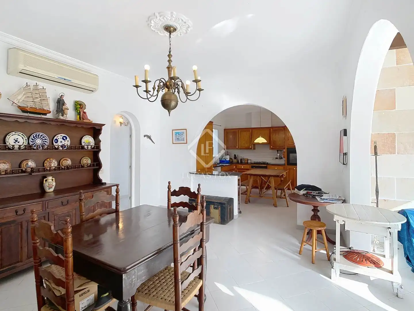 Menjador de Casa o xalet en venda en Ciutadella de Menorca amb Aire condicionat, Calefacció i Jardí privat