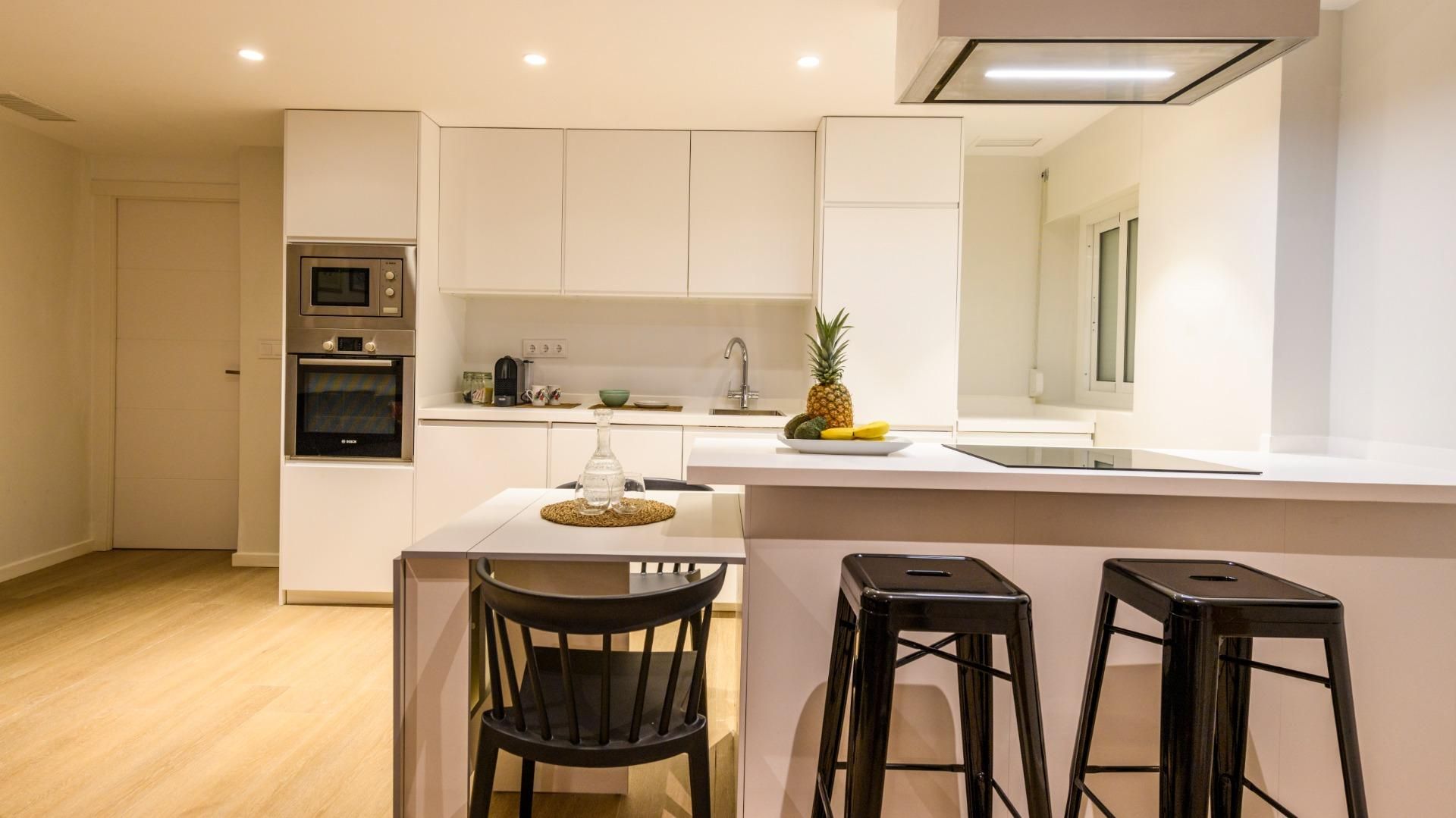 Cocina de Apartamento en venta en  Murcia Capital con Aire acondicionado