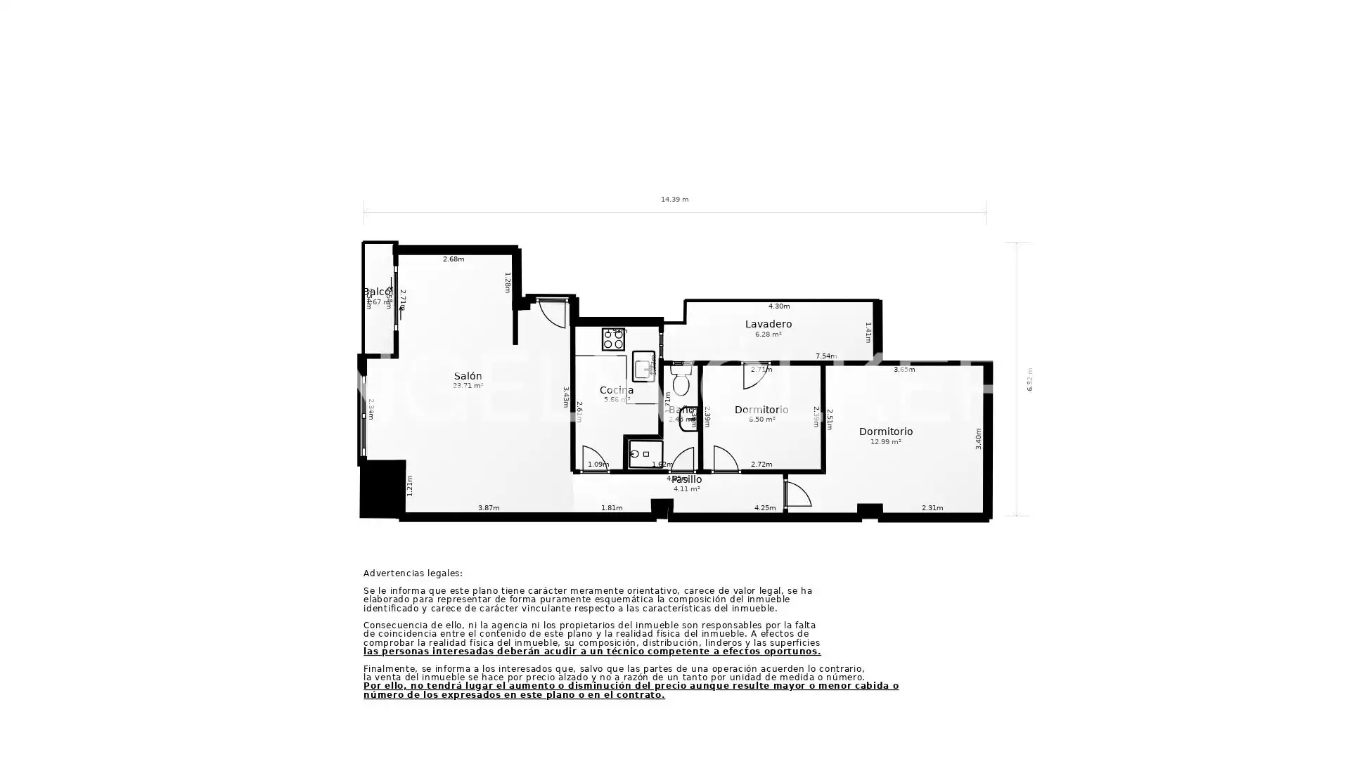 Piso en venta en Valencia con Aire acondicionado, Calefacción y Terraza
