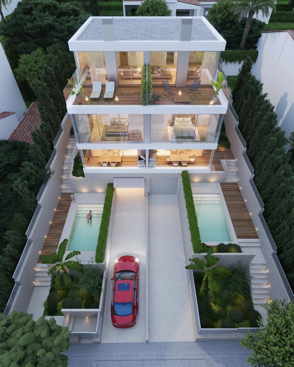 Dormitori de Casa o xalet en venda en Sant Pere de Ribes amb Aire condicionat, Calefacció i Jardí privat