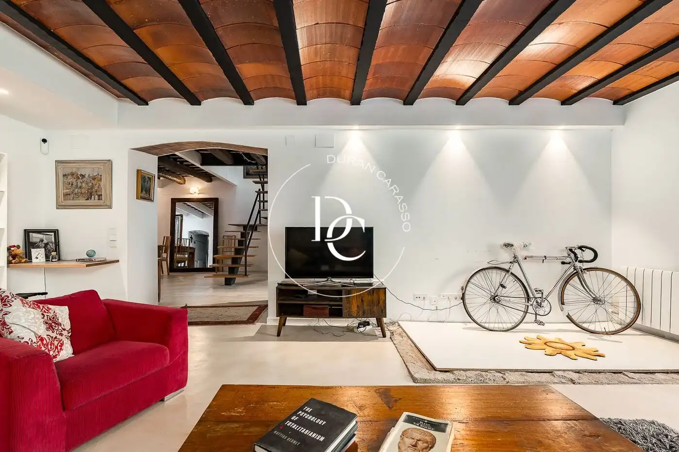 Sala d'estar de Casa o xalet en venda en Sant Pere de Ribes amb Aire condicionat, Calefacció i Terrassa