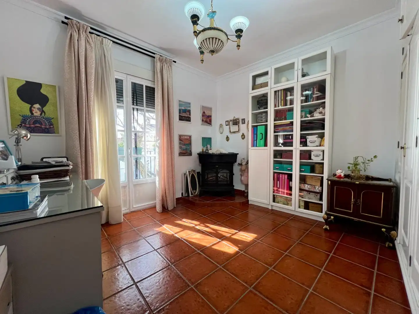 Sala de estar de Casa adosada en venta en Córdoba con Aire acondicionado, Calefacción y Terraza