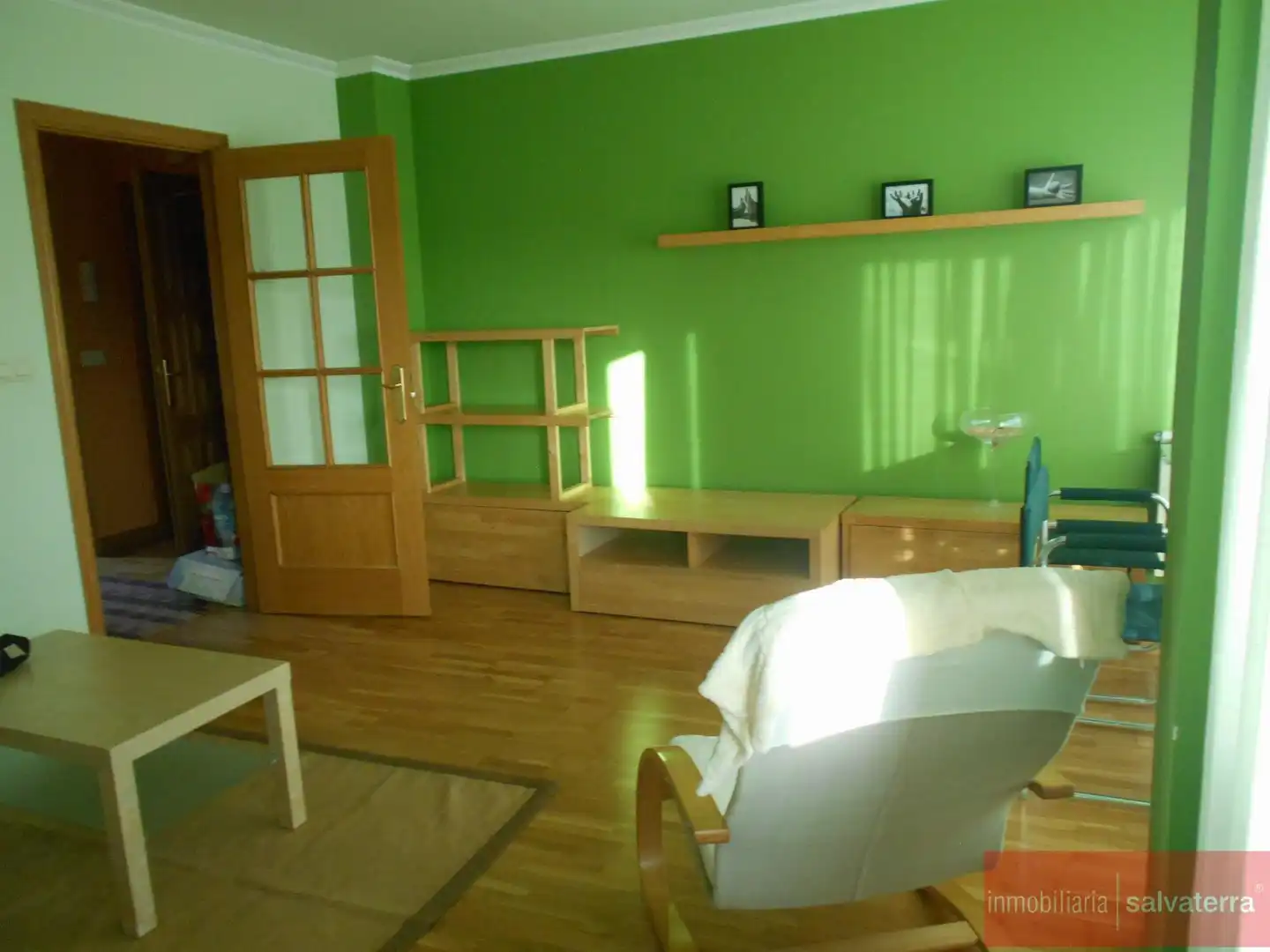 Sala de estar de Piso de alquiler en As Neves   con Calefacción