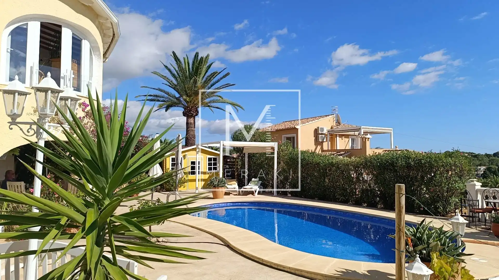 Vista exterior de Casa o chalet en venta en Calpe / Calp con Aire acondicionado, Calefacción y Jardín privado