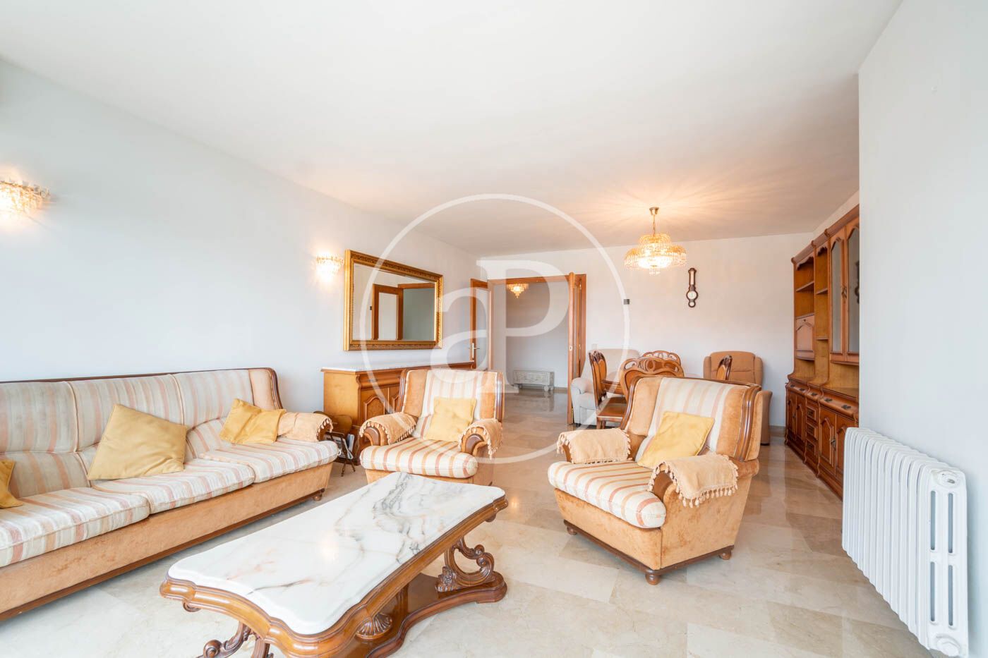 Sala d'estar de Pis en venda en  Palma de Mallorca amb Aire condicionat, Calefacció i Terrassa