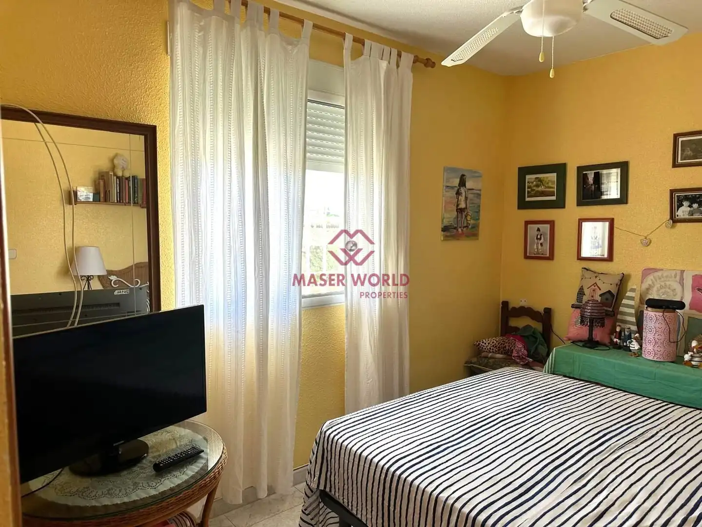 Habitación de Dúplex en venta en Mazarrón con Aire acondicionado, Terraza y Piscina
