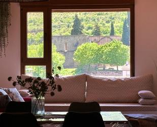 Living room of Country house for sale in Torrecilla En Cameros  with Heating, Terrace and Furnished