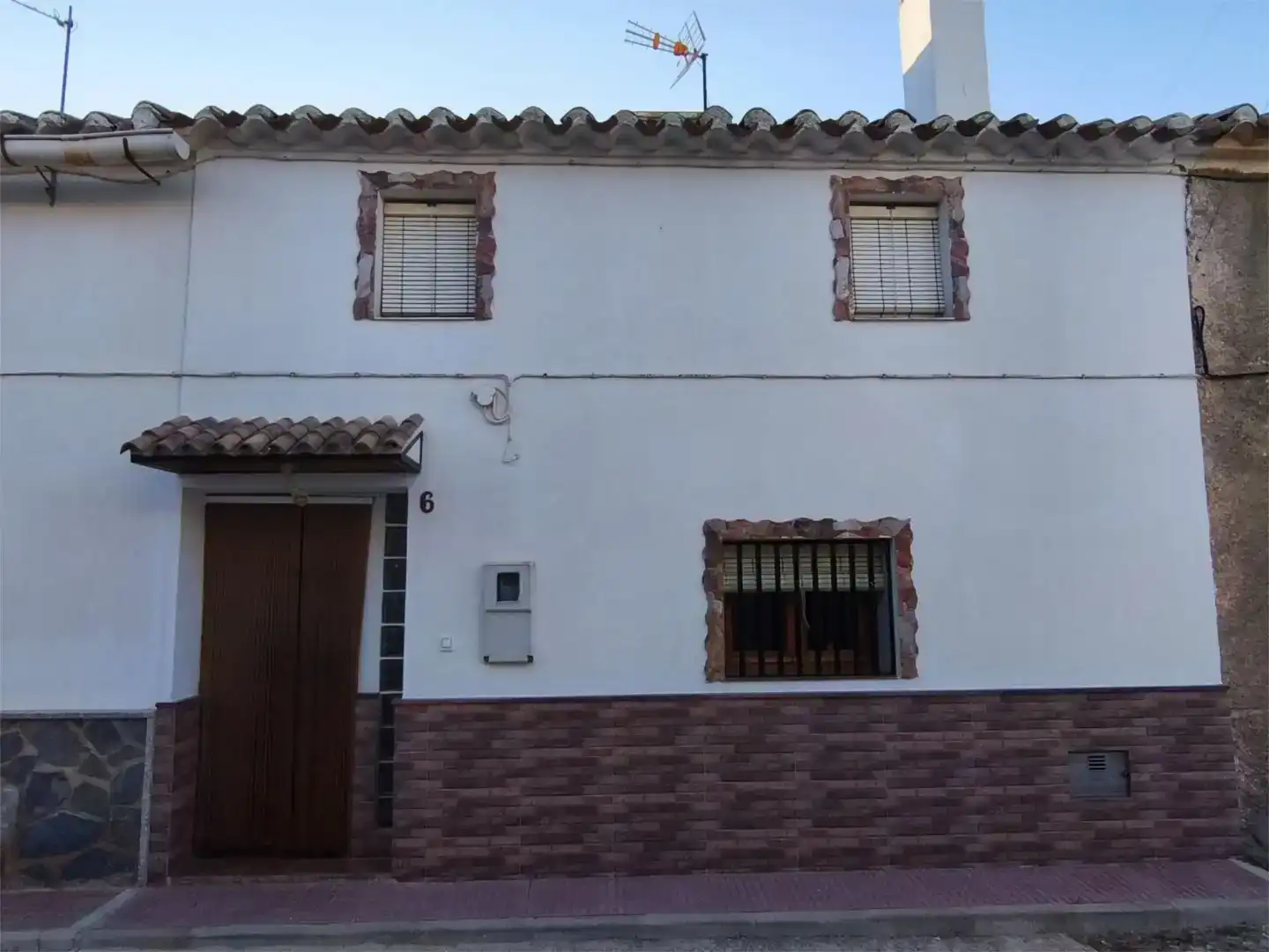 Vista exterior de Finca rústica en venda en Chirivel amb Balcó