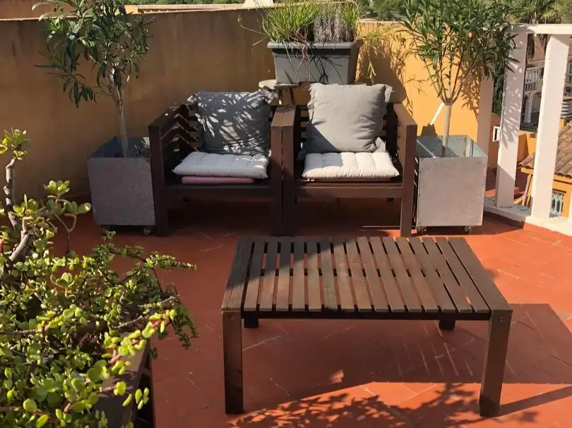 Terraza de Casa adosada en venta en Chiva con Aire acondicionado, Piscina y Balcón