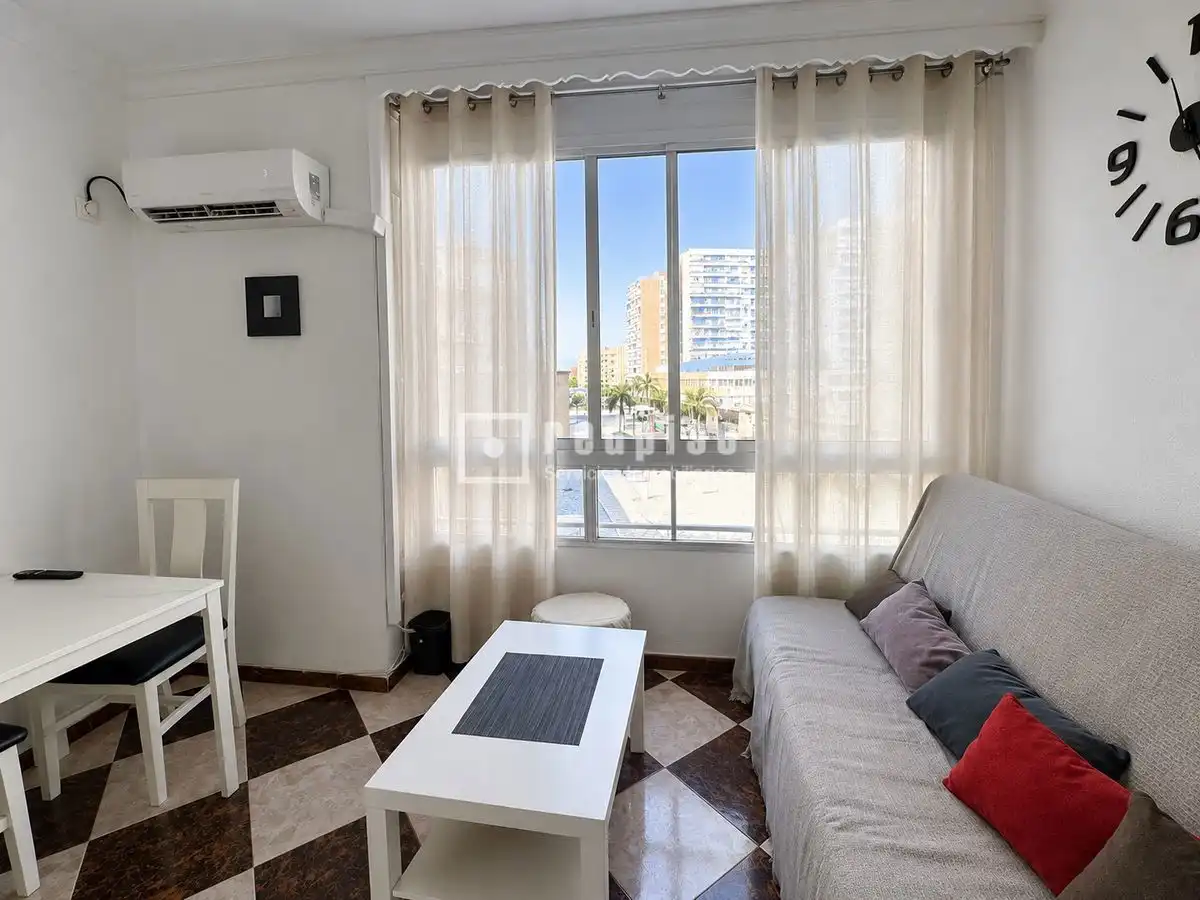 Bedroom of Flat for rent in Torremolinos  with Air Conditioner, Private garden and Swimming Pool