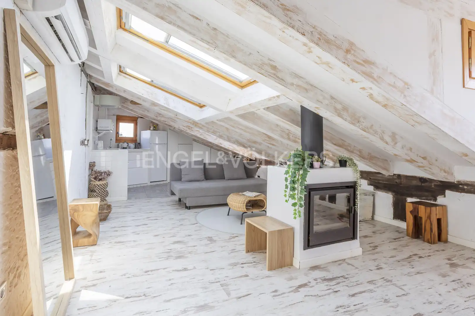 Sala de estar de Piso en venta en Madrid con Aire acondicionado, Calefacción y Amueblado