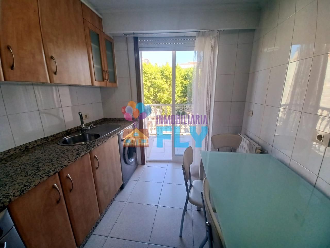 Kitchen of Apartment to rent in Ourense Capital   with Heating, Parquet flooring and Storage room