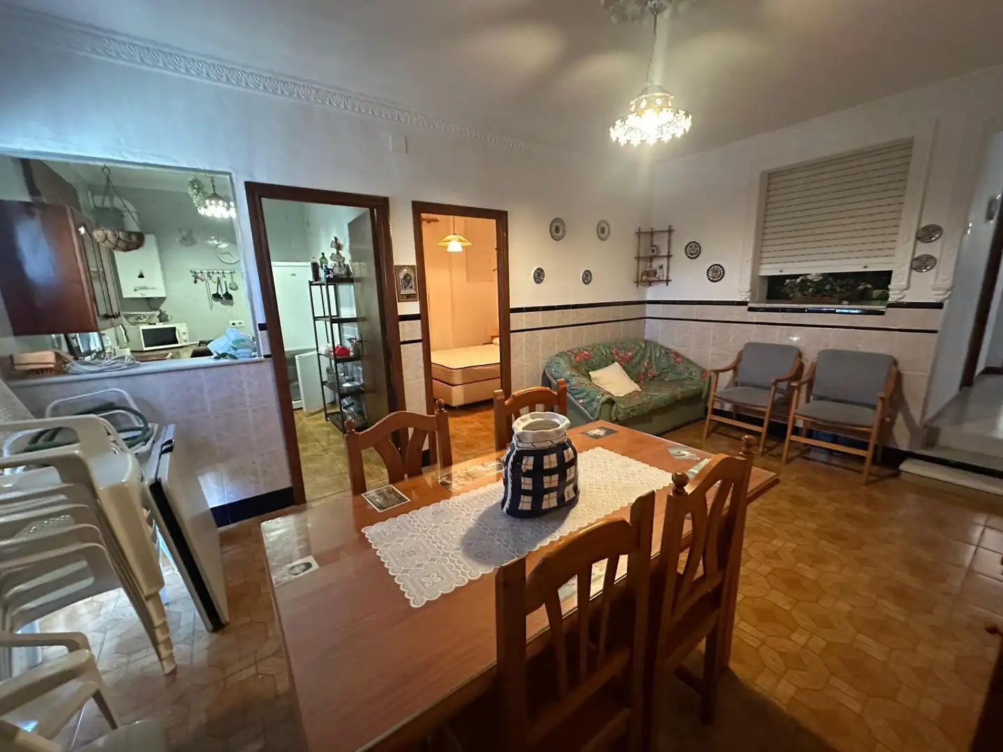 Esszimmer von Einfamilien-Reihenhaus zum Verkauf in Almonte mit Terrasse