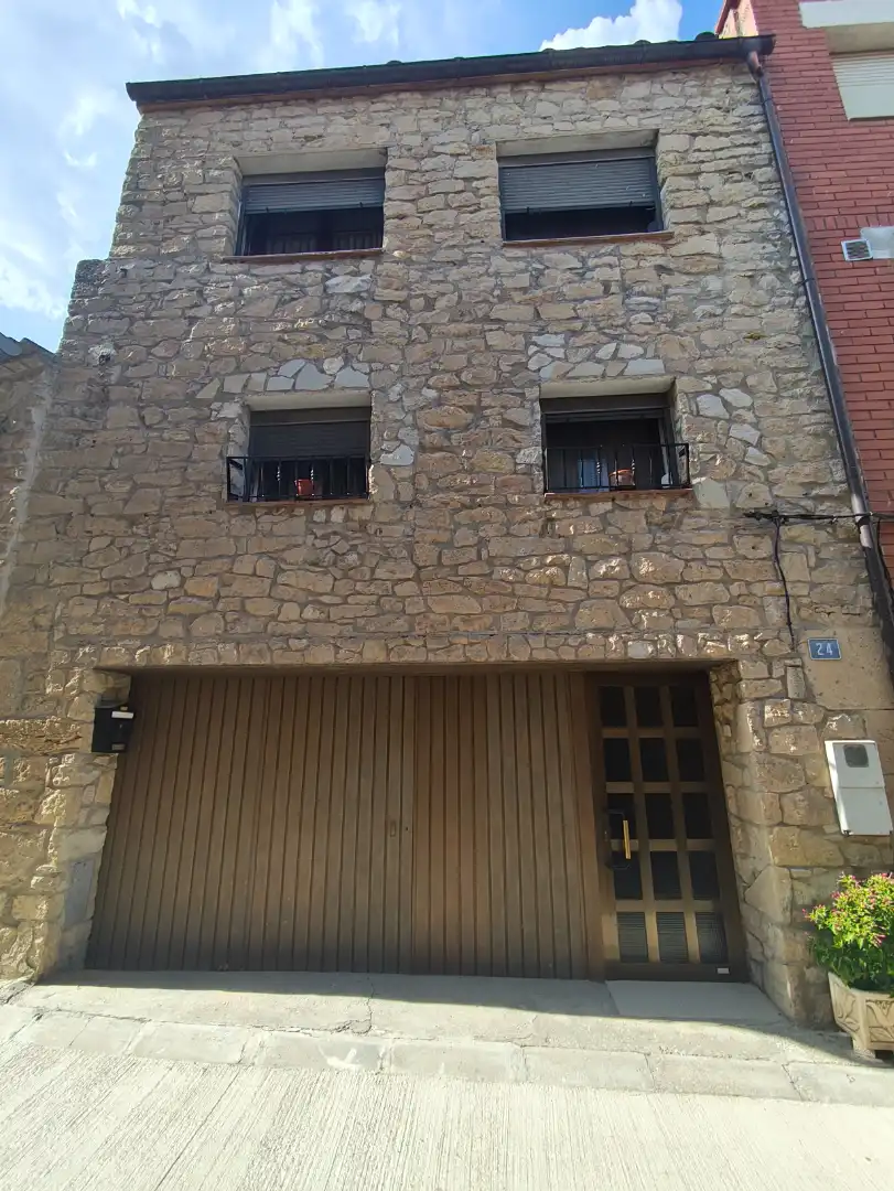 Exterior view of Houses for sale in L'Espluga Calba  with Air Conditioner, Heating and Terrace