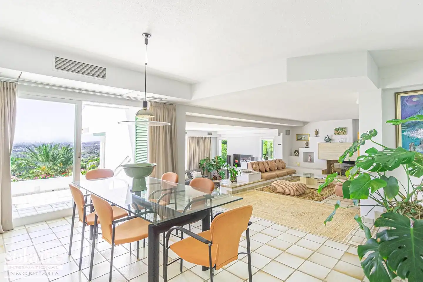 Sala de estar de Casa o chalet en venta en Altea con Aire acondicionado, Calefacción y Jardín privado