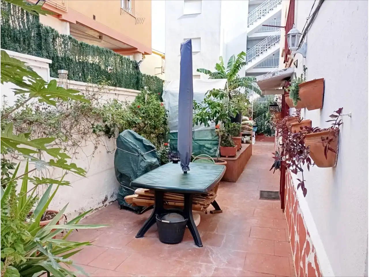 Terrace of Flat for sale in Cunit  with Heating, Private garden and Storage room