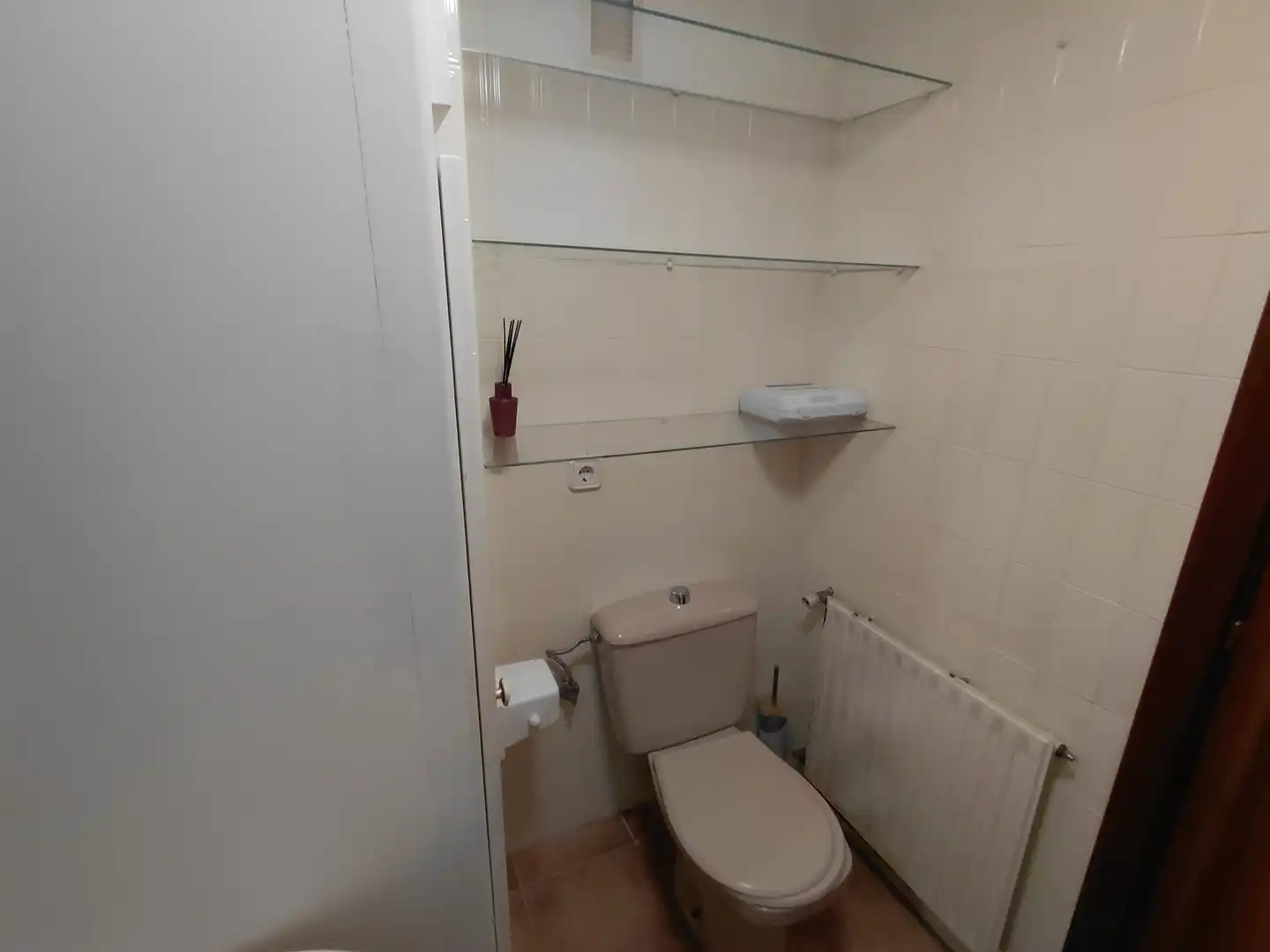 Baño de Dúplex de alquiler en A Coruña Capital  con Jardín privado, Parquet y Amueblado