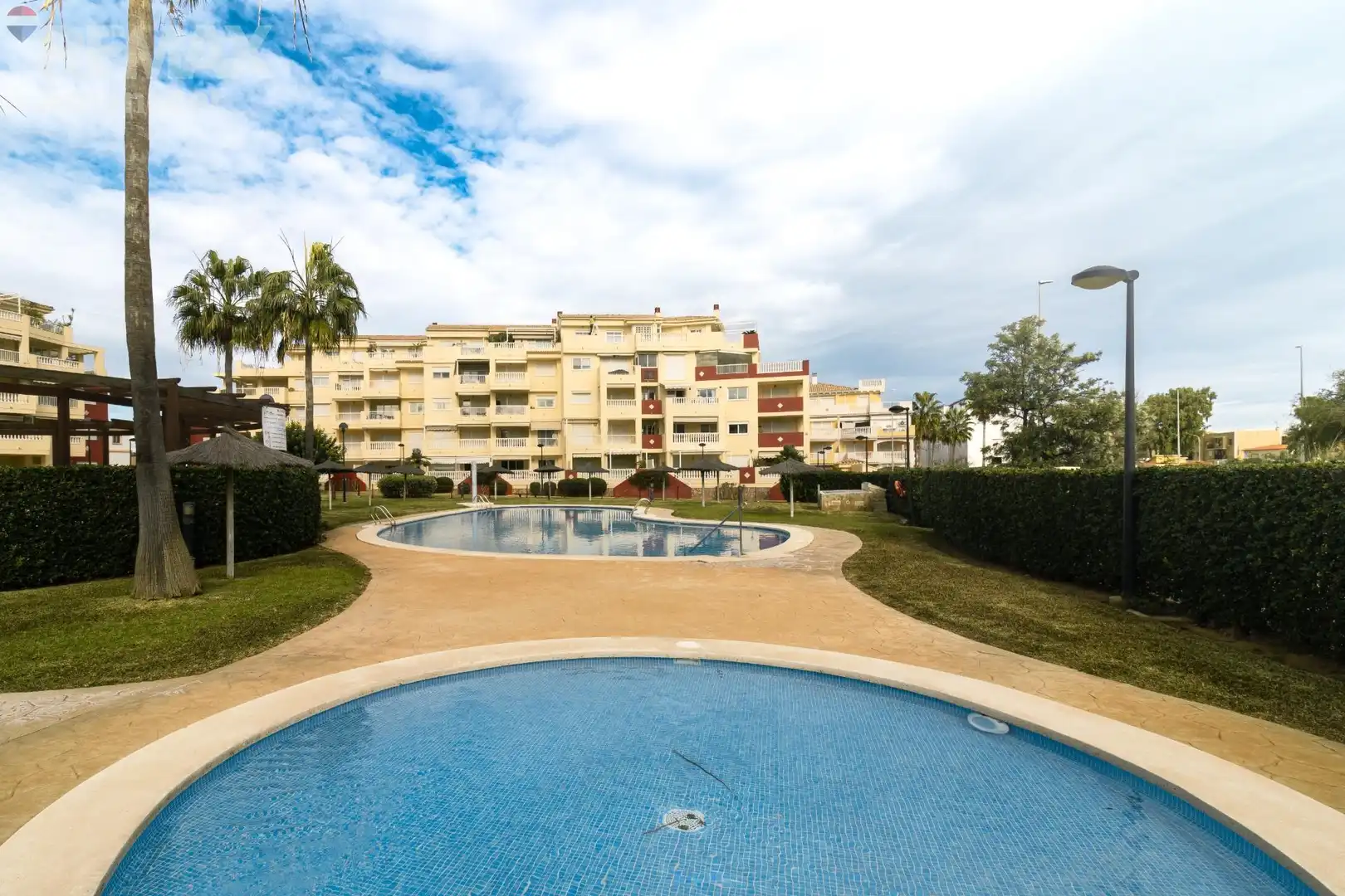 Piscina de Àtic en venda en Dénia amb Aire condicionat, Jardí privat i Terrassa