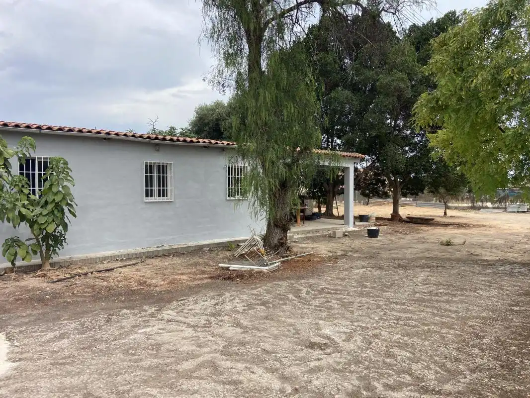 Vista exterior de Casa o xalet en venda en Elche / Elx amb Calefacció, Jardí privat i Terrassa