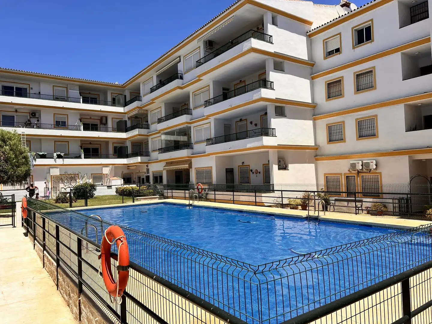 Piscina de Apartament en venda en Mijas amb Aire condicionat i Piscina comunitària