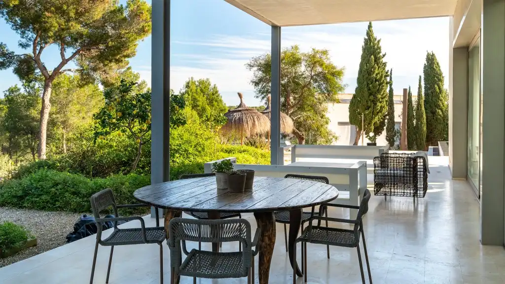 Terrasse von Haus zum Verkauf in Sol de Mallorca