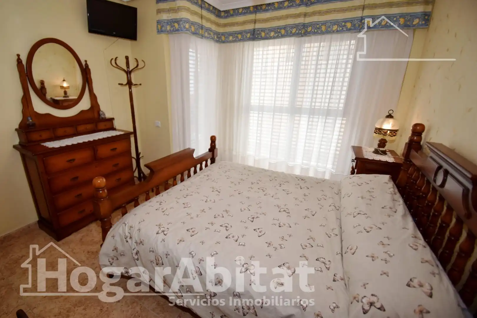 Dormitori de Casa adosada en venda en Vila-real amb Aire condicionat, Calefacció i Terrassa