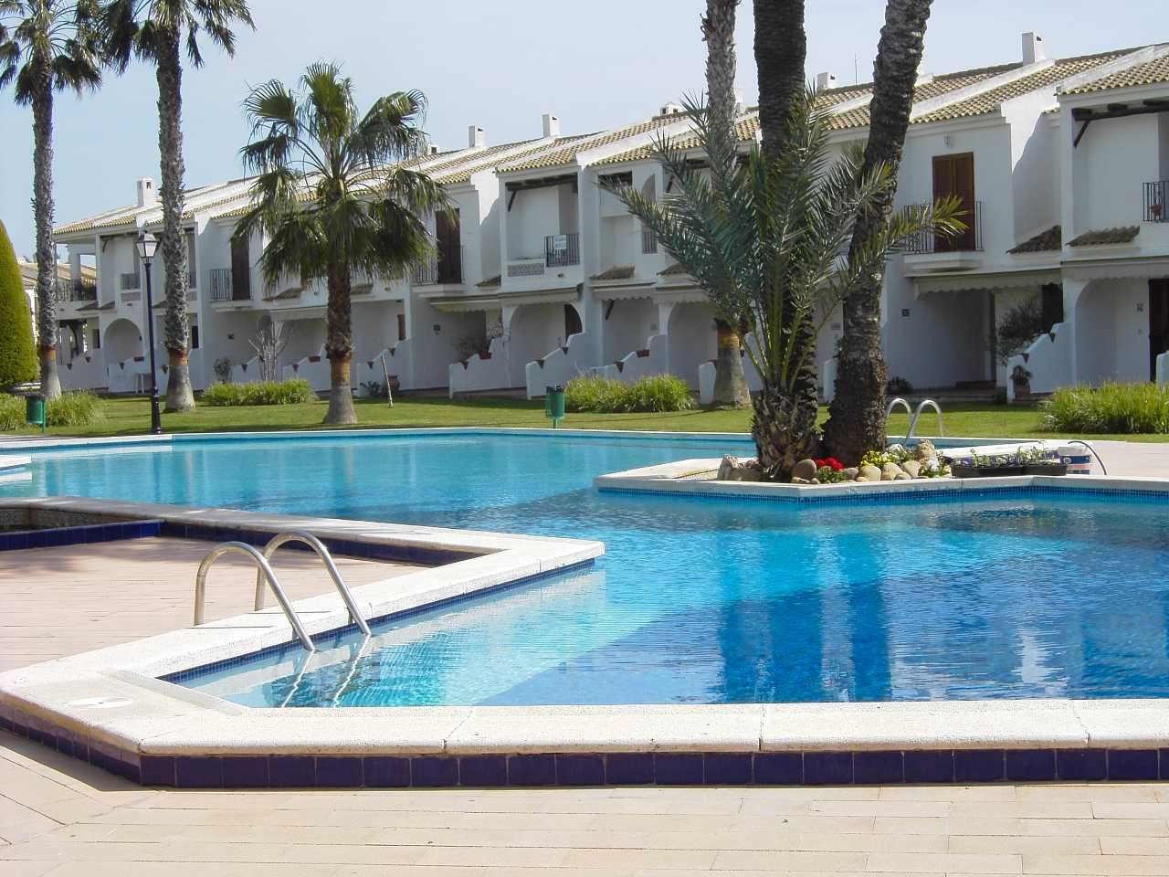 Swimming pool of Apartment for sale in La Manga del Mar Menor  with Terrace, Furnished and Oven