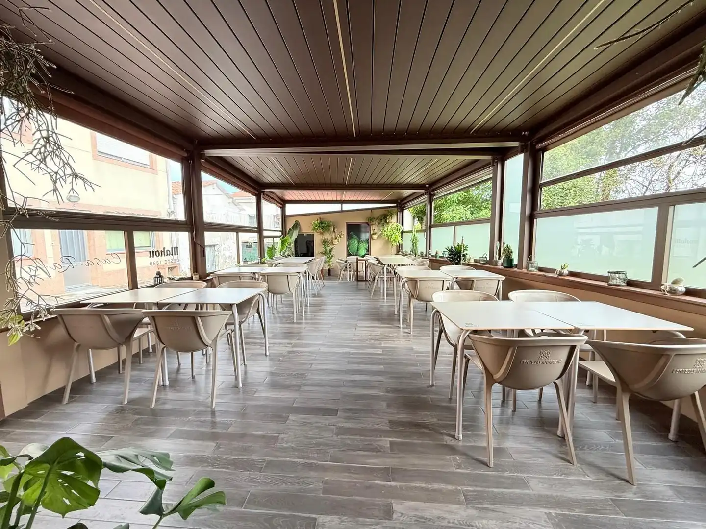 Terraza de Casa o chalet en venta en Oleiros con Calefacción y Jardín privado