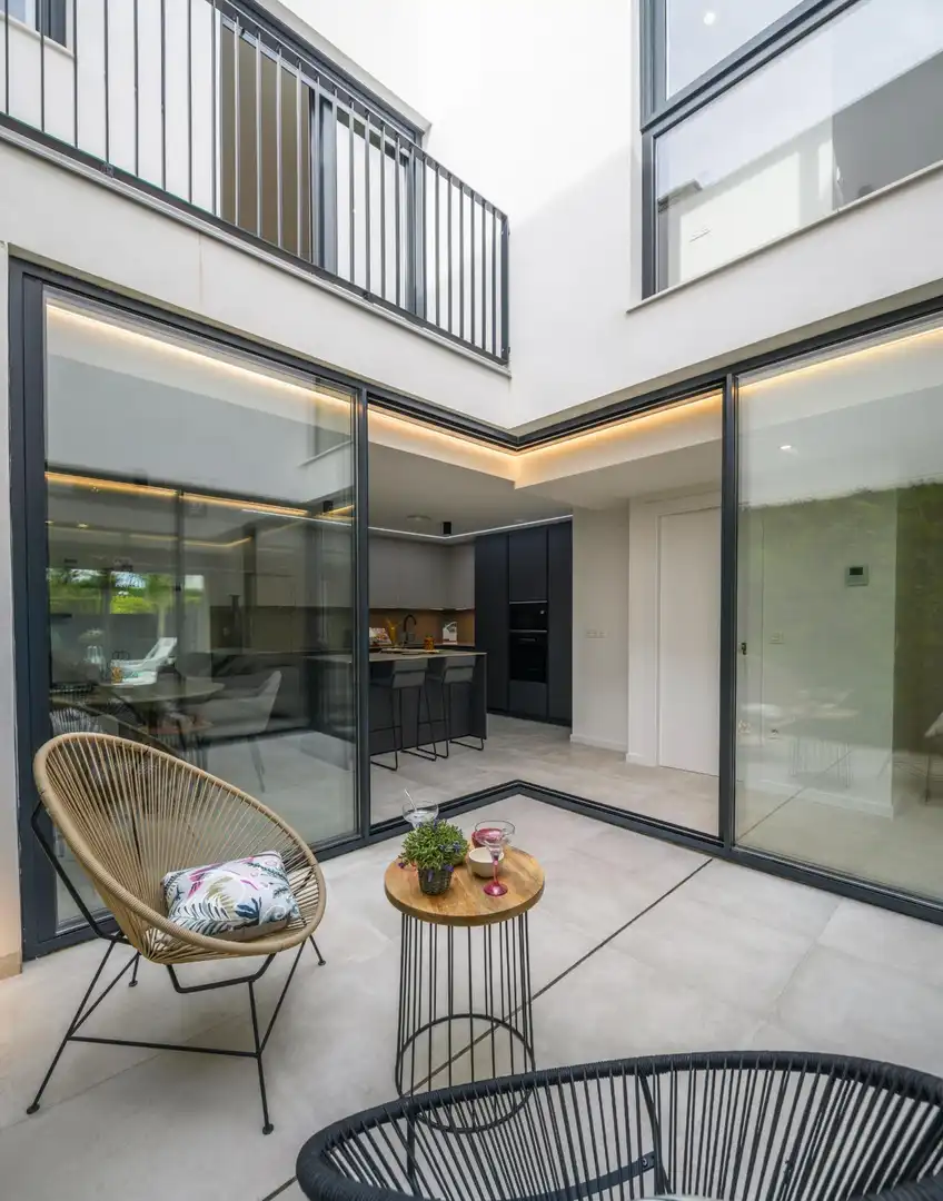 Terrassa de Casa o xalet en venda en Murcia amb Aire condicionat, Jardí privat i Terrassa
