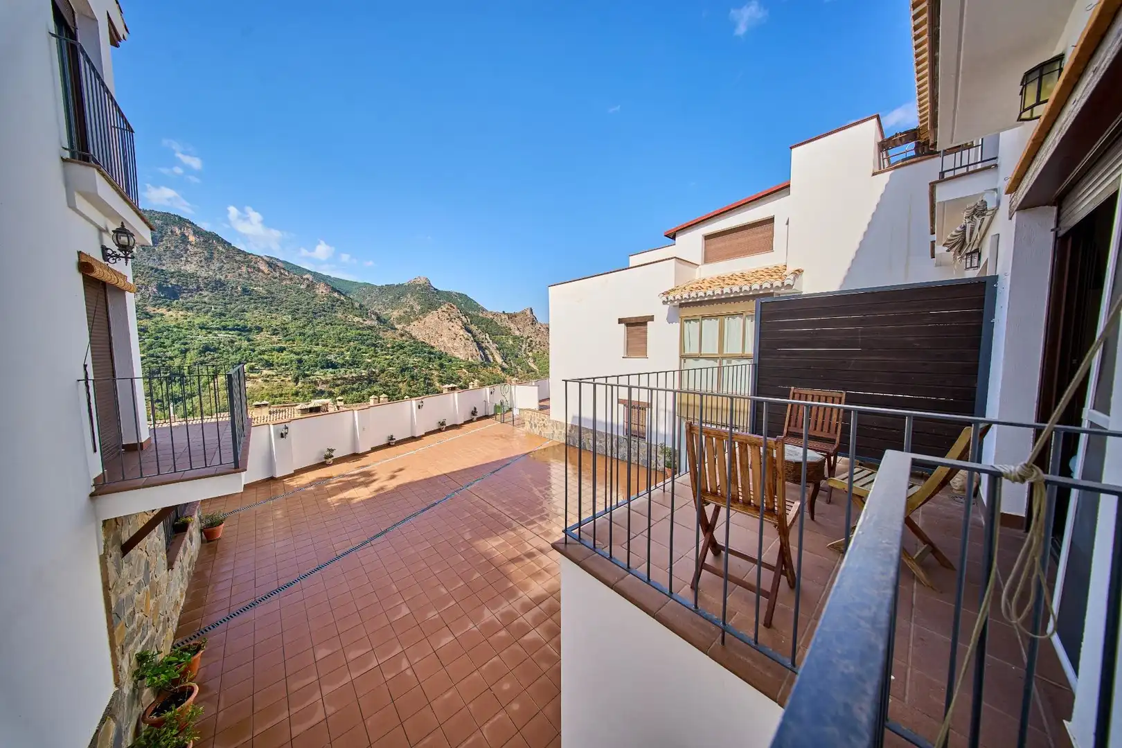 Terrace of Flat for sale in Güéjar Sierra  with Air Conditioner and Community pool