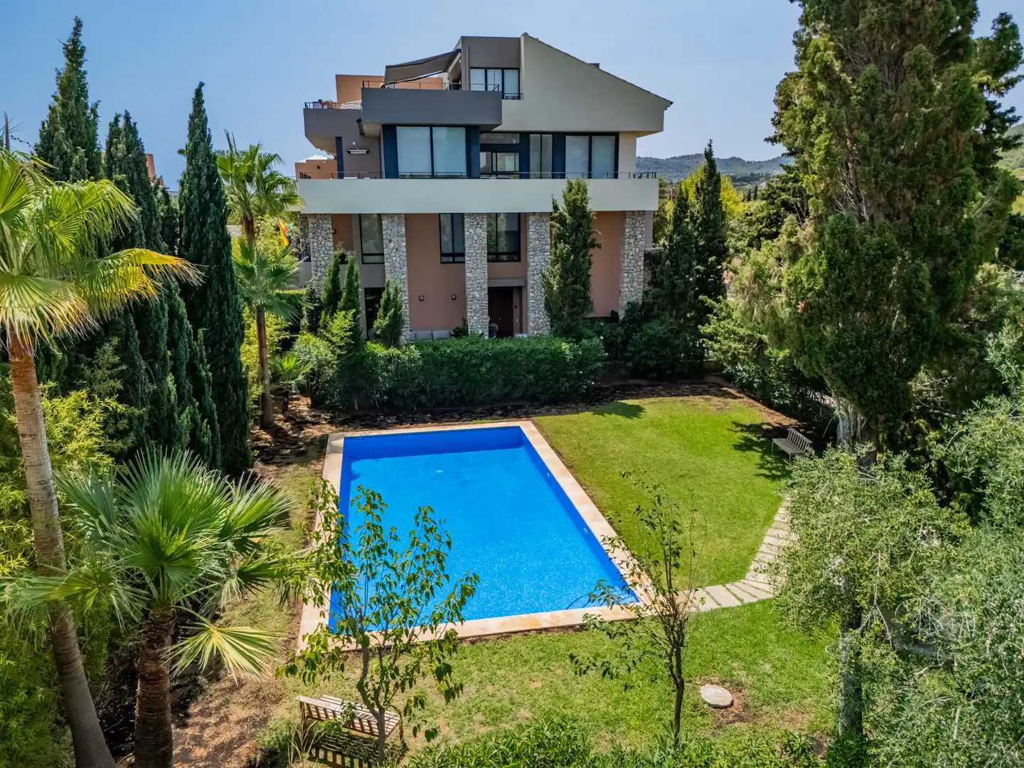 Jardín de Ático en venta en Son Servera con Aire acondicionado, Terraza y Amueblado