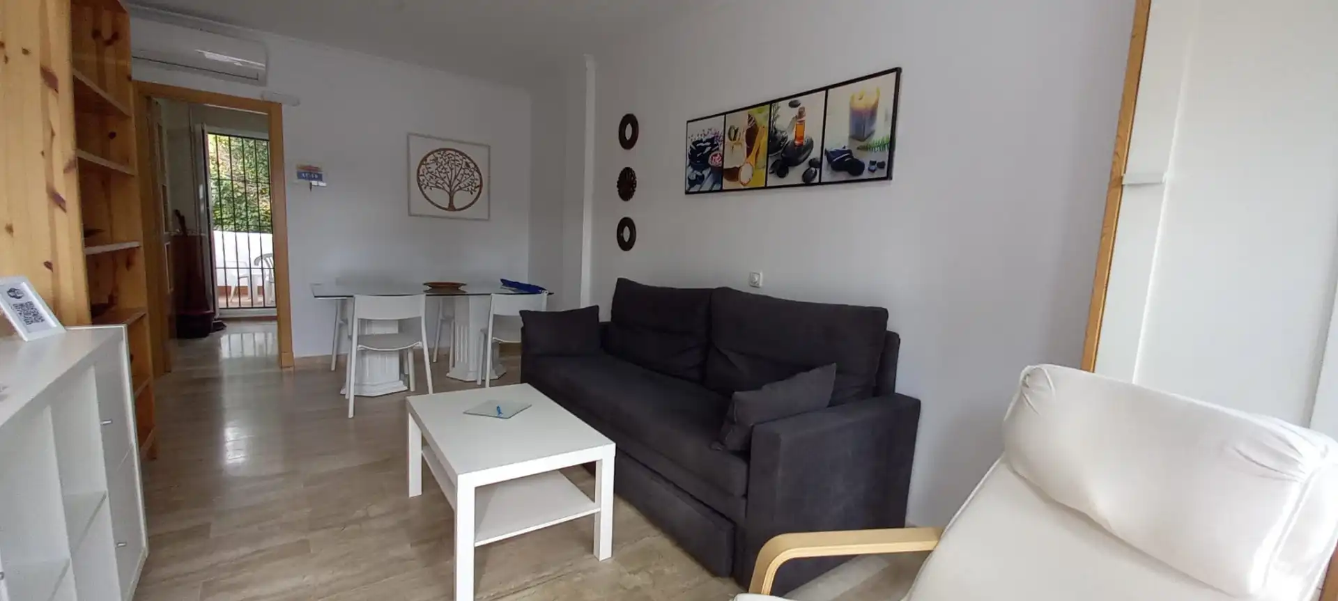 Living room of Apartments for rent in Chiclana de la Frontera  with Air Conditioner, Furnished and Oven