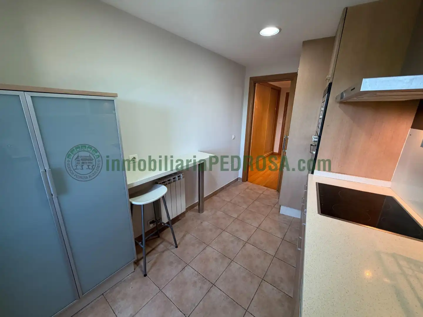 Cocina de Apartamento de alquiler en A Parda