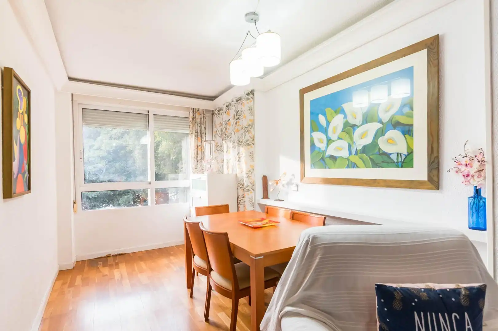 Esszimmer von Wohnung zum Verkauf in  Murcia Capital mit Klimaanlage, Parkett und Terrasse