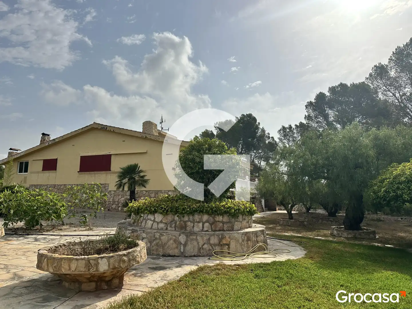 Jardí de Finca rústica en venda en L'Ametlla de Mar  amb Calefacció, Jardí privat i Terrassa