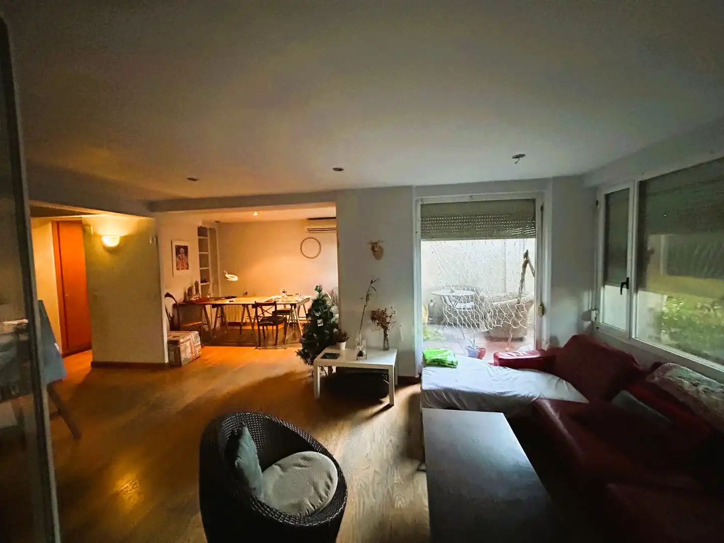 Wohnzimmer von Maisonette zum Verkauf in Valencia mit Klimaanlage, Heizung und Privatgarten