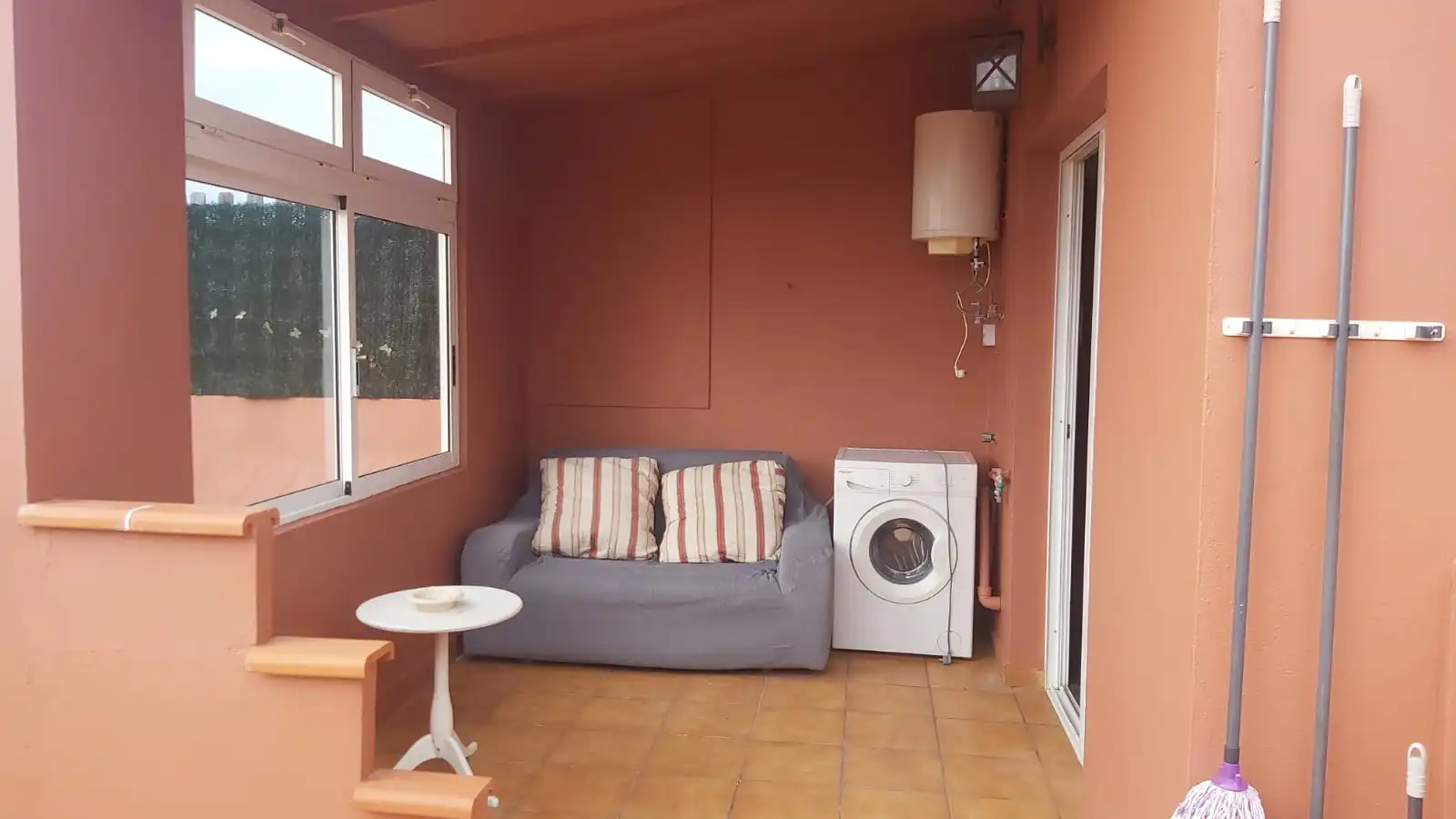 Terraza de Ático de alquiler en Tegueste con Terraza, Amueblado y Horno