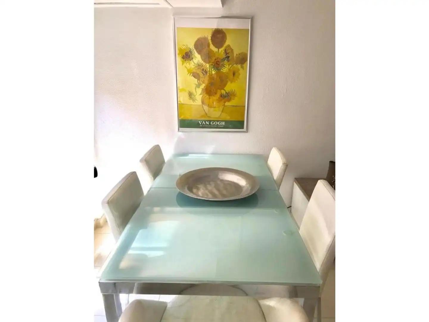Dining room of Flat for rent in Castellón de la Plana / Castelló de la Plana  with Private garden, Terrace and Furnished