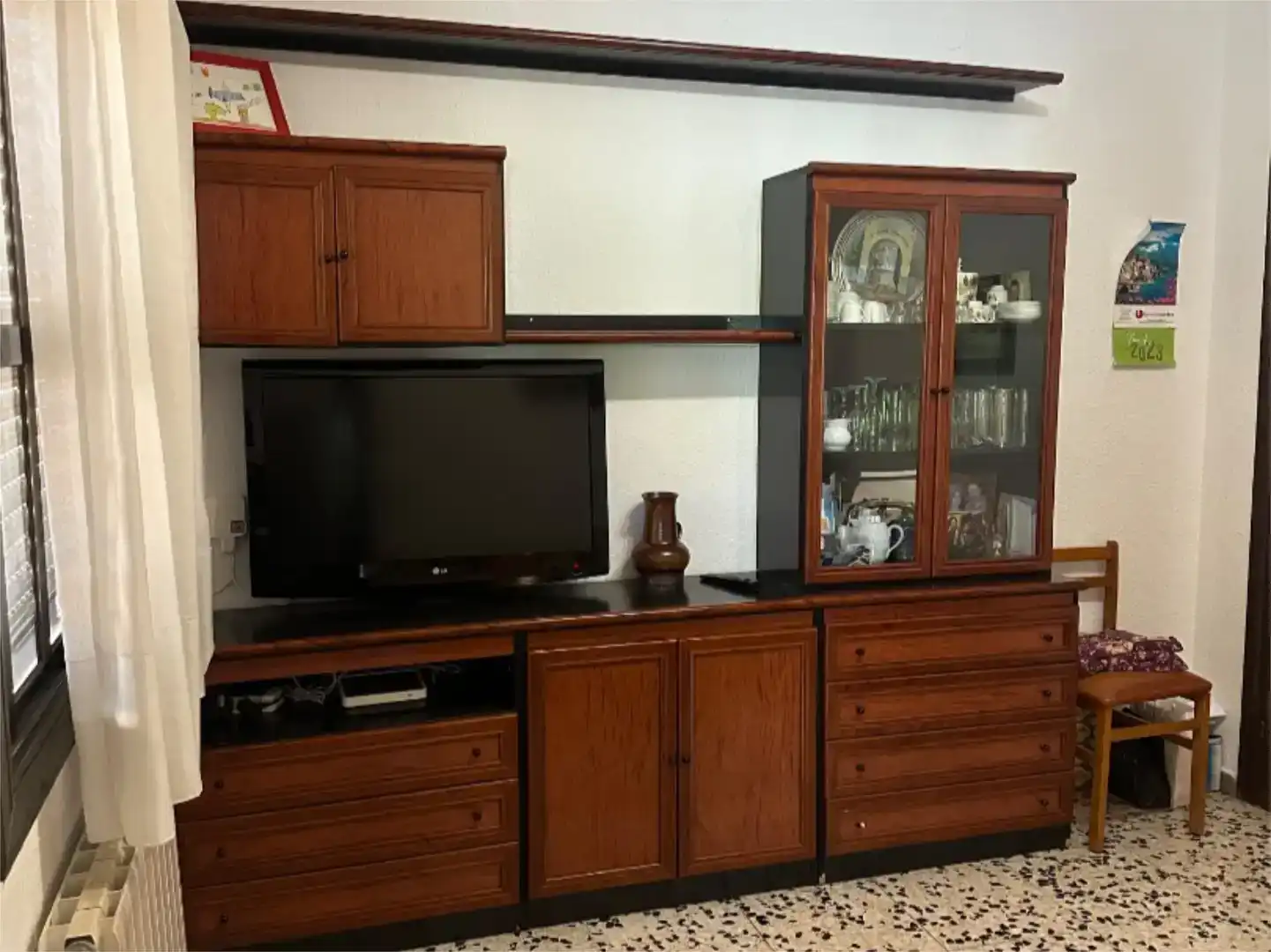 Sala d'estar de Pis en venda en Santa Coloma de Gramenet amb Aire condicionat